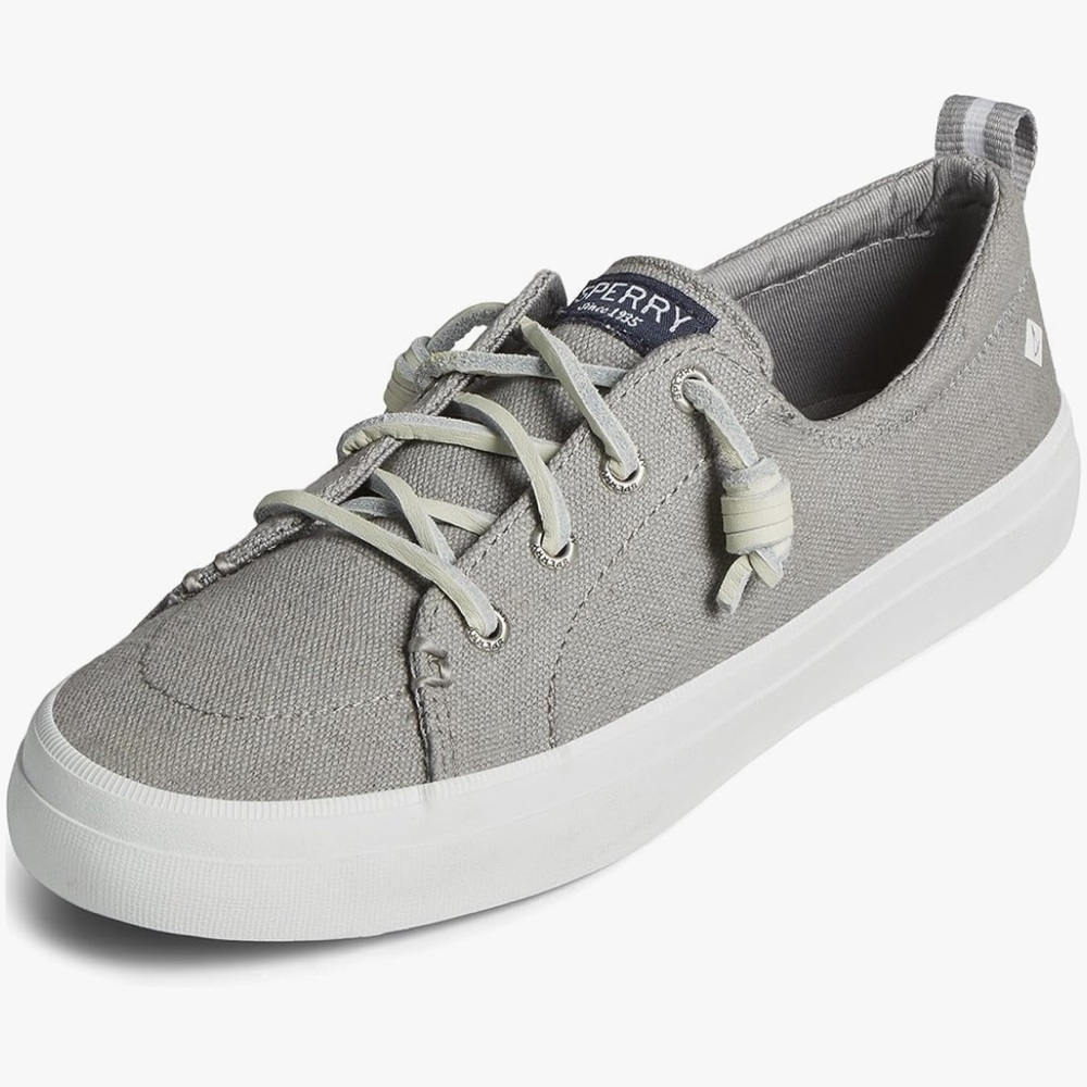 Sperry Crest Twin Gore Platform Canvas shoes Women’s size 9.  Grey